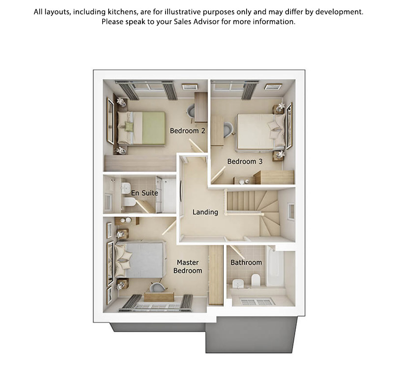 {{Home Plot 52 LawtonPlot 52 Lawton Home} for £344,995 with 3 bedrooms