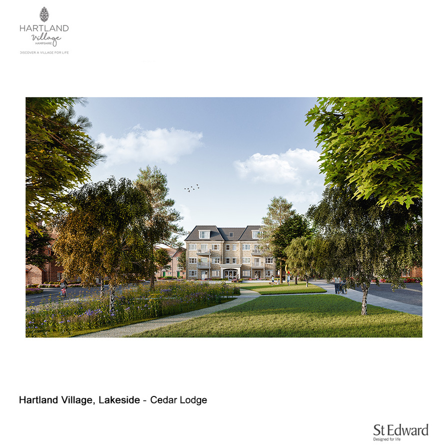 1 bedroom apartment hartland village in fleet county