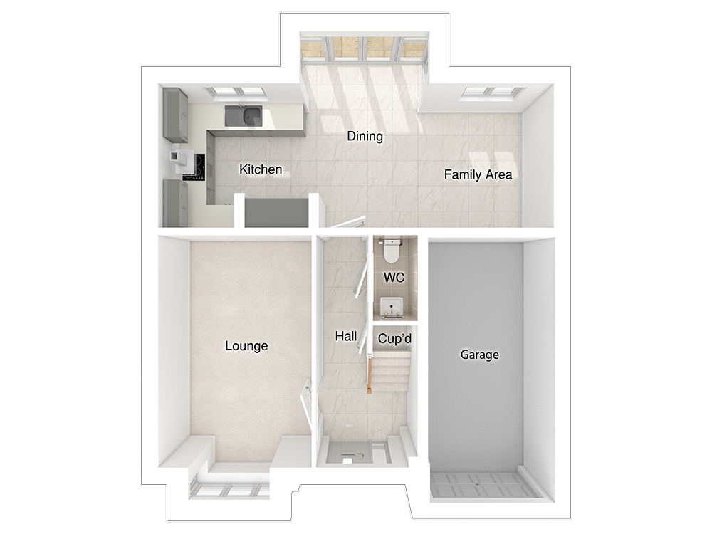Home 4 Bedroom, St Johns Manor in Callerton, [County] (Plot 226 The