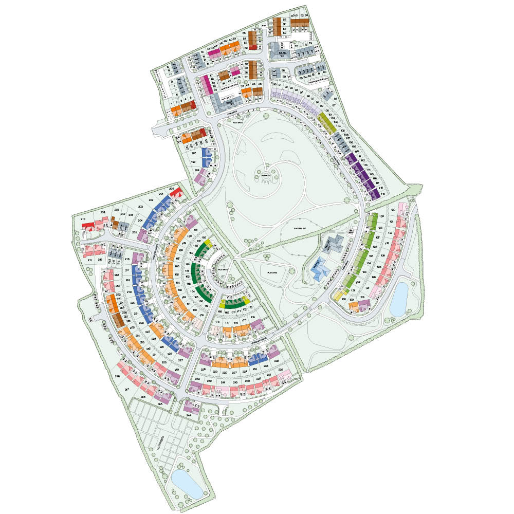 Plumb Park in Exmouth, Houses by Taylor Wimpey