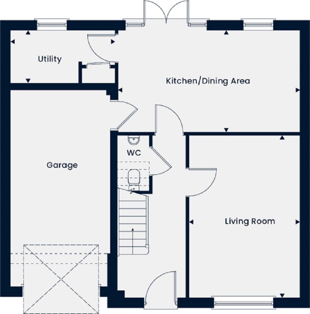 4 Bedroom Home in Alston Grange by Tilia Homes (Plot 53 The Buckland)