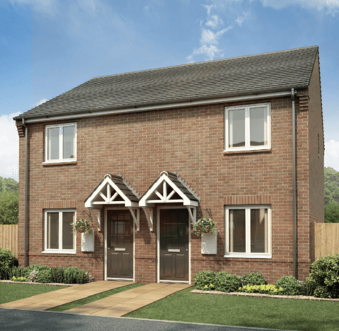 2 bedroom semi detached house for sale
